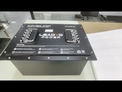 Bateria atual alta 48V 100Ah 200A do carrinho de golfe Lifepo4 recarregável com LCD