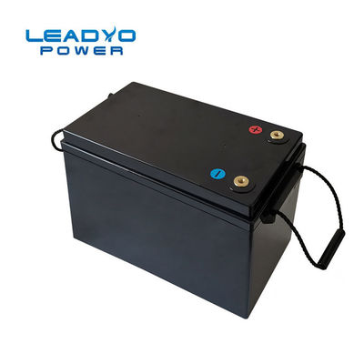 O ferro do lítio da bateria 12V 200ah do campista de LEADYO rv fosfata a bateria Lifepo4