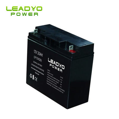 Baterias de Ciclo Profundo Lifepo4 , Caixa ABS 12V 20ah Baterias de Lítio Recarregáveis