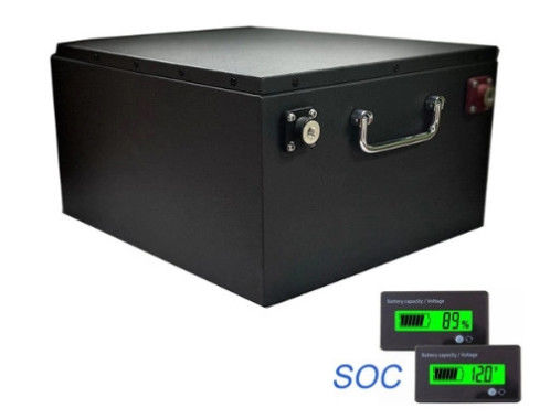 Bateria atual alta do carrinho de golfe Lifepo4 de 48V 200A recarregável com BMS