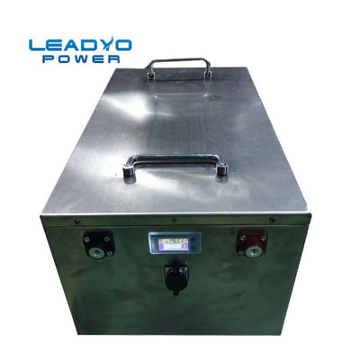 comprar Bateria recarregável do carrinho de golfe do ciclo profundo 36V 50Ah Lifepo4 com BMS And LCD fabricação em linha