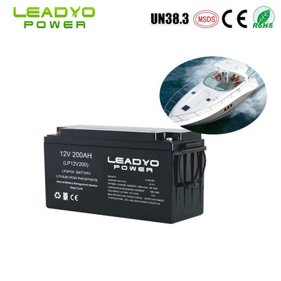 comprar Baterias profundas recarregáveis do ciclo de Marine Battery 12V 200Ah LiFePO4 do íon do lítio IP66 com App esperto fabricação em linha