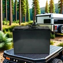 Potente bateria Slimline 12V bateria de lítio Slimline de 12,8V 150Ah para RV e uso naval