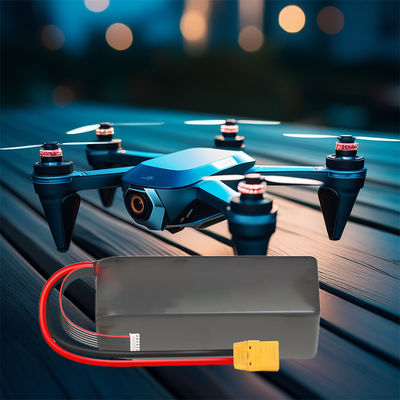 comprar LiPo 6S 22.2V 27Ah 10C Semi Solid State Cargo UAV Drone VTOL RC Bateria de íons de lítio fabricação em linha