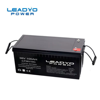 comprar ciclo profundo da bateria recarregável de 36V 100Ah LiFePO4 para a empilhadeira fabricação em linha