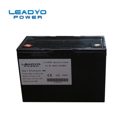 Ciclo profundo Marine Lifepo 4 baterias 12V 80Ah Marine Boat Batteries