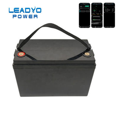 comprar bateria profunda do ciclo Lifepo4 da bateria rv de 12V 100Ah Leadyo com o monitor APP fabricação em linha