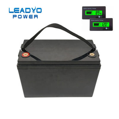 Bateria de lítio 12V de IP66 Bluetooth 100Ah Lifepo4 recarregável