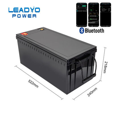 comprar sistema de energia do armazenamento da bateria de 300ah 12V Lifepo4 com controle de BMS APP fabricação em linha