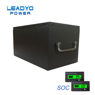 3000 ciclo profundo da bateria 150AH dos ciclos 48V Lifepo4 com medidor de Bluetooth LCD