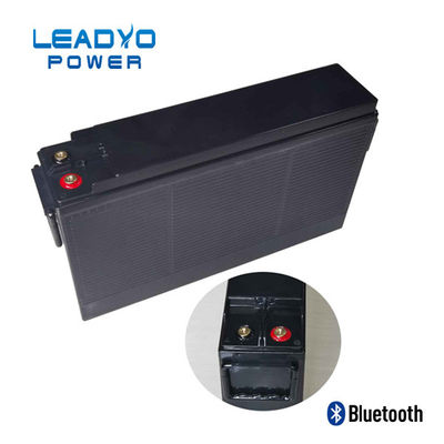 bateria de lítio Slimline de 12V 100Ah com Bluetooth Front Terminal