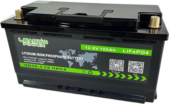 comprar Bateria 12V 100Ah do fosfato do ferro do lítio de Bluetooth LiFePO4 com BMS fabricação em linha
