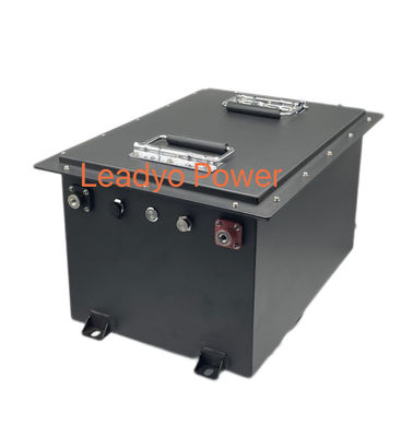 Bom preço Bateria atual alta 48V 100Ah 200A LiFePO4 do carrinho de golfe do lítio com exposição do LCD on-line