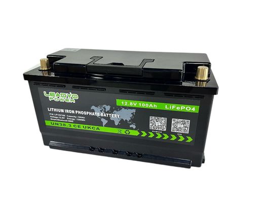 Bateria de íon de lítio marinha de dupla finalidade 12v 100Ah CCA1200 começar de LiFePO4 & baterias profundas do ciclo Lifepo4