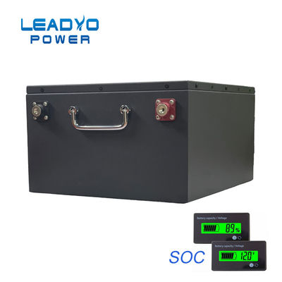 Bom preço 48V 100Ah LiFePO4 Golf Cart Baterias 300A/10s Proteção contra corrente de pico on-line