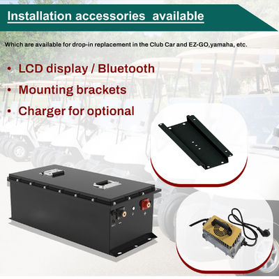 Bom preço Smart CANBUS RS485 Lithium Forklift 48V 51.2V 200Ah Bateria LiFePO4 LFP on-line