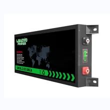Corrente de carga máxima de 100A 12V Bateria Slimline com terminais M8