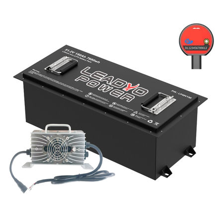 Bom preço LiFePO4 Golf Cart 48V 150Ah 51.2V Bateria de lítio 250A 260A/50S 520A/10S on-line