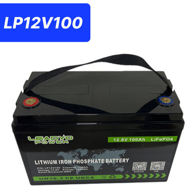 12V 100Ah 12,8V LiFePO4 Bateria de Lítio Com Bluetooth Grupo 31 Tamanho