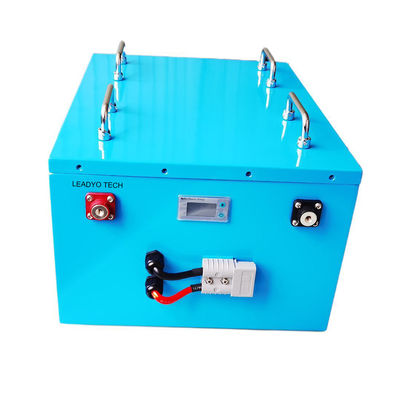 O LCD indica o lítio Ion Golf Cart Batteries 48V da bateria do carrinho de golfe de 100Ah LiFePO4