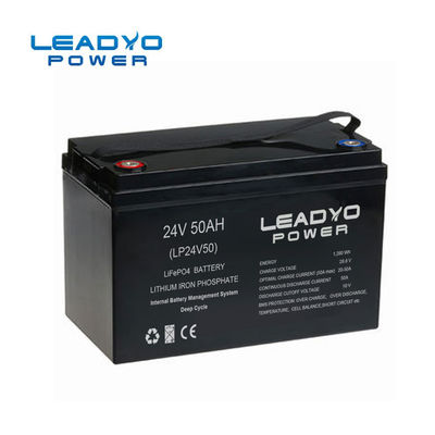 Peso leve esperto da bateria 24V 50Ah da máquina da limpeza do assoalho LiFePO4
