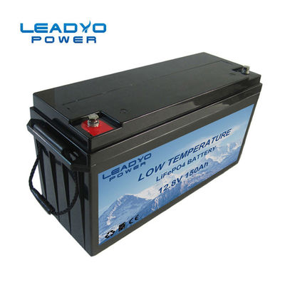 Bom preço Caixa do ABS da bateria 12V 150Ah da baixa temperatura LiFePO4 de tempo frio on-line