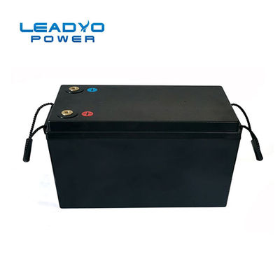 Bateria da bateria 12V 200Ah LiFepo4 do fosfato do ferro do lítio de Leadyo para solar