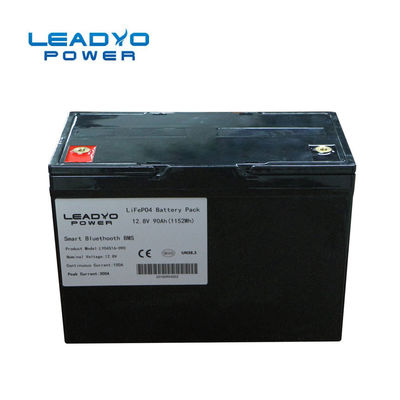 Bom preço lítio Ion Trolling Motor Battery With BMS da bateria de 90Ah 12V Lifepo4 on-line
