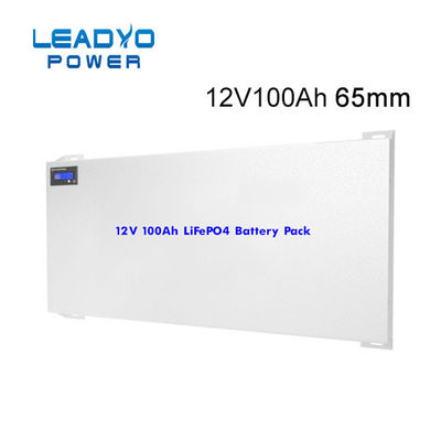 Bom preço A bateria profunda 12V 100Ah do ciclo do lítio Slimline de LEADYO substitui a bateria da caravana de AGM on-line