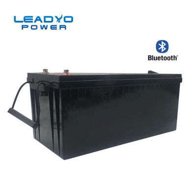 Bateria profunda de Marine Battery 24V 200Ah LiFePO4 do ciclo do lítio de LEADYO Bluetooth